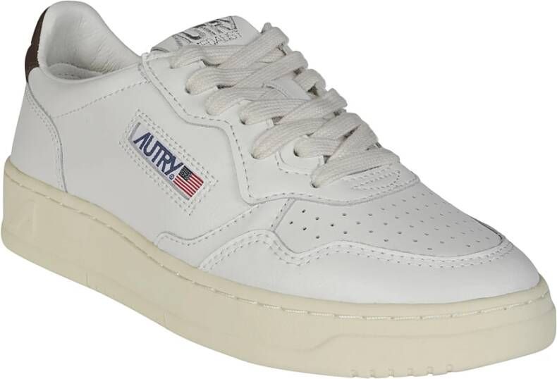 Autry Lage Leren Medalist Sneakers White Dames