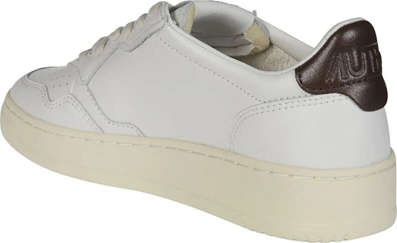 Autry Lage Leren Medalist Sneakers White Dames