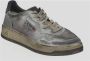 Autry Vintage Stijl Sneaker met Micro-geperforeerde Neus Gray Heren - Thumbnail 1