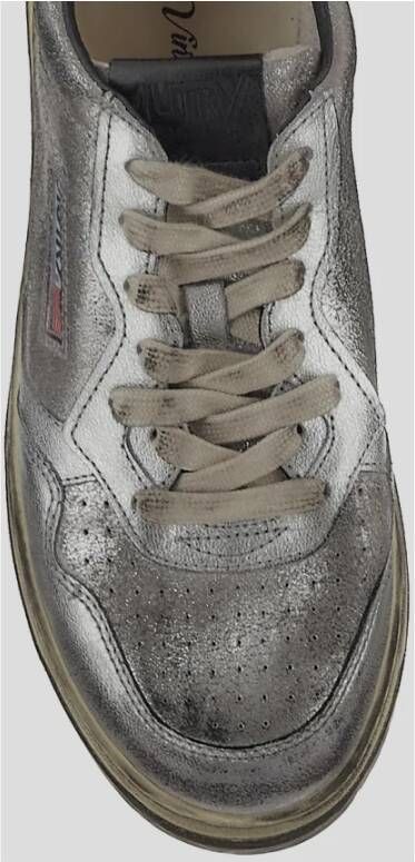 Autry Lage Leren Sneaker Gray Heren