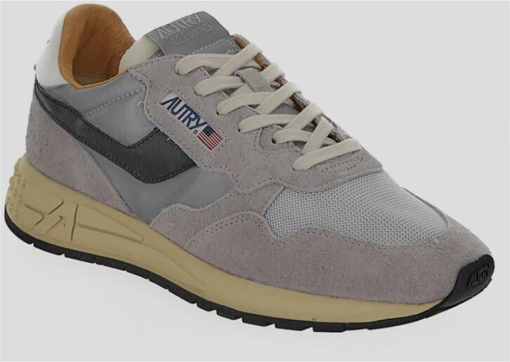 Autry Lage Leren Sneaker Gray Heren