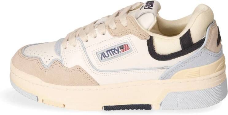 Autry Lage Leren Sneaker Multicolor Dames