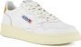 Autry Witte Leren Sneakers met Logodetails White Heren - Thumbnail 2