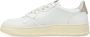 Autry Lage Leren Sneakers met Geborduurde Patch White Dames - Thumbnail 2