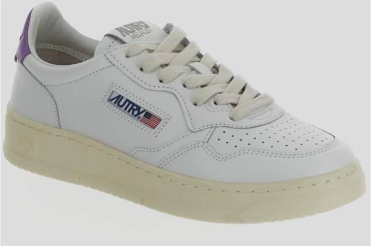 Autry Lage Leren Sneakers White Dames