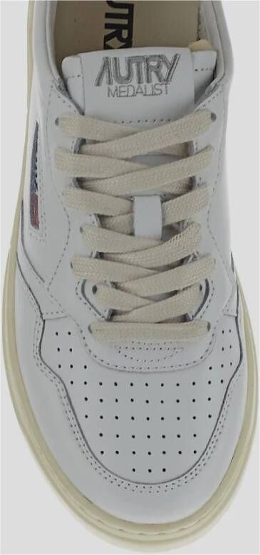 Autry Lage Leren Sneakers White Dames