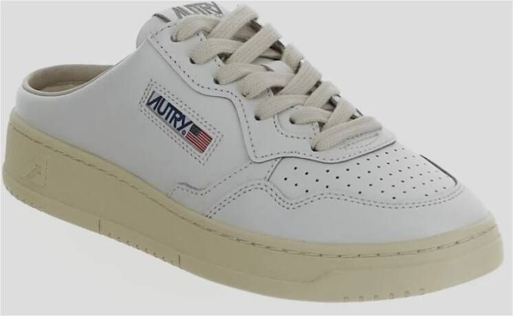 Autry Lage Leren Sneakers White Dames