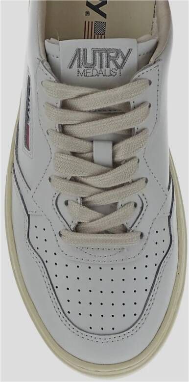 Autry Lage Leren Sneakers White Dames