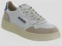 Autry International Low-Top Sneakers baskets medalist low cuir suede bleu in beige - Thumbnail 5