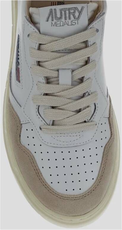 Autry Lage Leren Sneakers White Dames