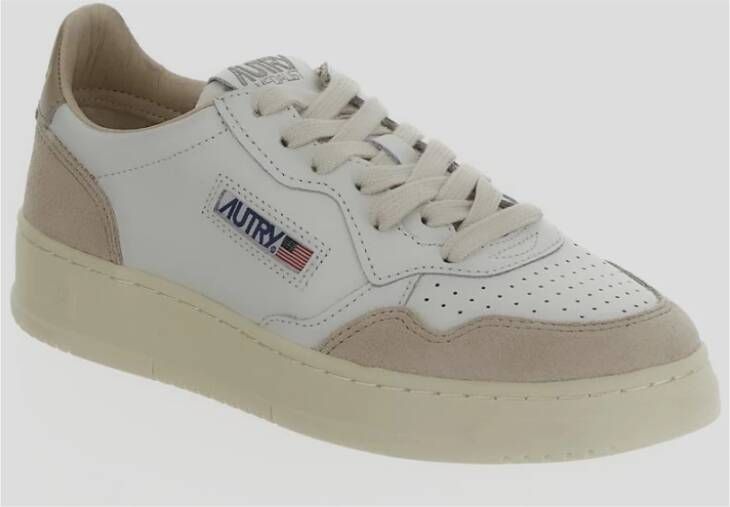 Autry Lage Leren Sneakers White Dames