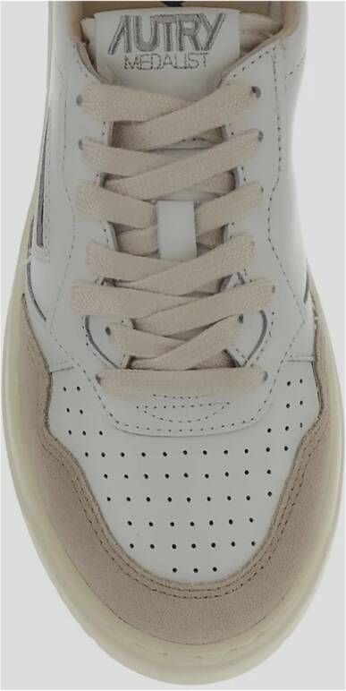 Autry Lage Leren Sneakers White Dames