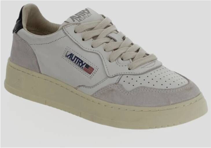 Autry Lage Leren Sneakers White Dames