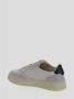 Autry Witte Zwarte Sneakers met Suède Detail White Dames - Thumbnail 6