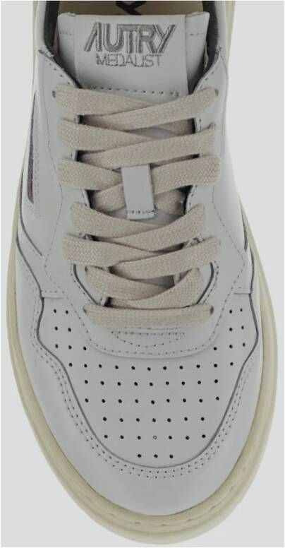 Autry Lage Leren Sneakers White Dames