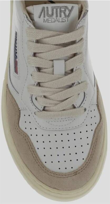 Autry Lage Leren Sneakers White Dames