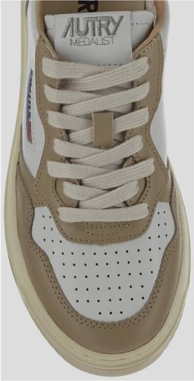 Autry Lage Leren Sneakers White Dames