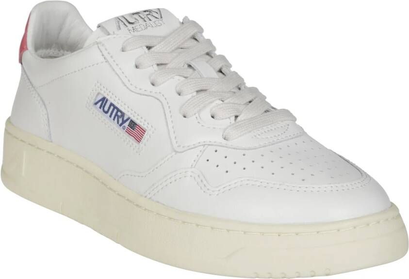 Autry Lage Leren Sneakers White Dames