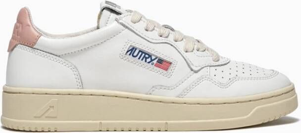 Autry Lage Leren Sneakers White Heren