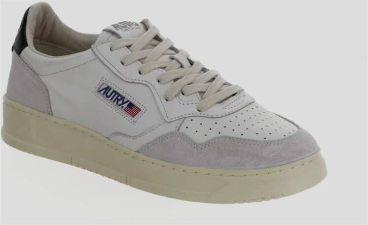 Autry Lage Leren Sneakers White Heren