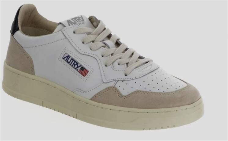 Autry Lage Leren Sneakers White Heren