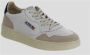 Autry Witte leren sneakers met colorblock-ontwerp White Heren - Thumbnail 1