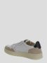 Autry Witte leren sneakers met colorblock-ontwerp White Heren - Thumbnail 3