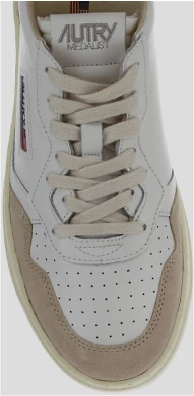 Autry Lage Leren Sneakers White Heren