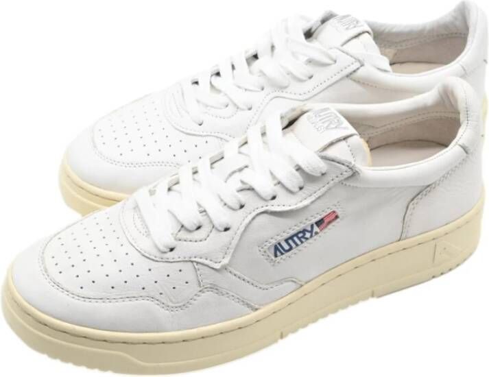 Autry Lage Man Geit Sneakers Wit White Heren