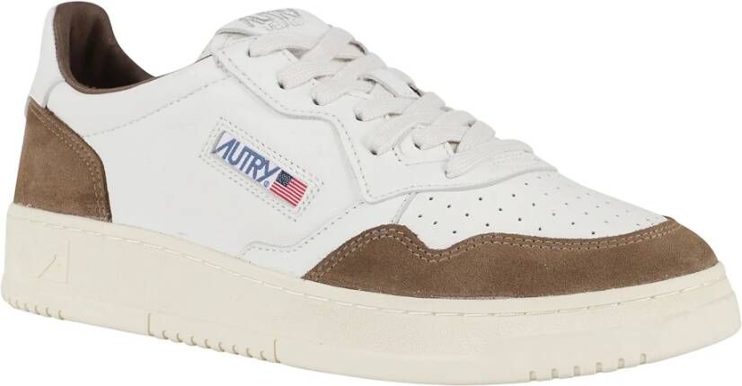 Autry Lage Man Medalist Schoenen White Heren