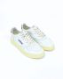 Autry Witte Leren Sneakers met Geperforeerde Tip White Heren - Thumbnail 18