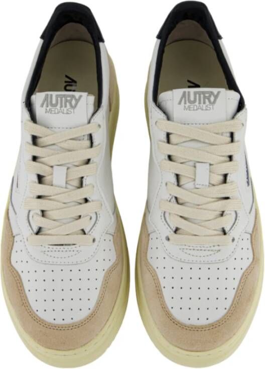 Autry Lage Man Medalist Sneakers White Heren