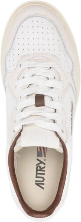 Autry Lage Medalist Dames Sneakers White Dames