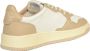 Autry Lage Medalist Sneakers voor Vrouwen Beige Dames - Thumbnail 3