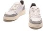 Autry Witte leren lage sneakers met grijze suède details Gray Heren - Thumbnail 14