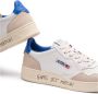 Autry Lage Medalist Sneakers Wit Blauw Suède White Heren - Thumbnail 4