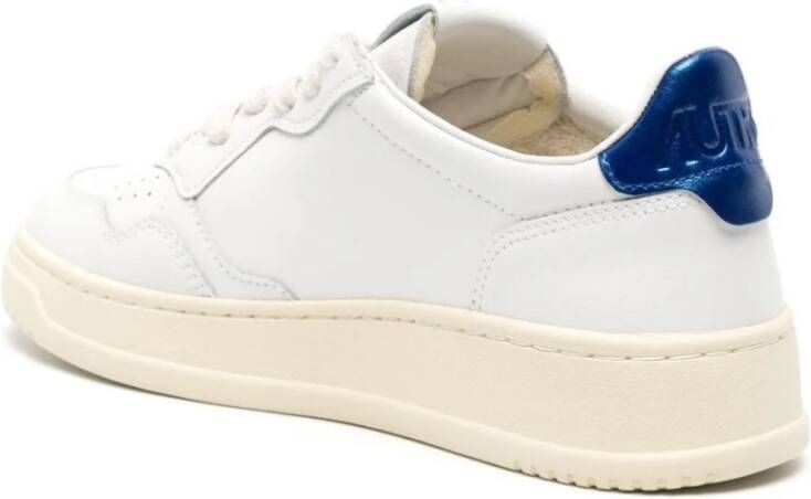 Autry Lage Medalist Sneakers Wit Zwart White Heren