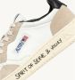 Autry Witte Leren Sneakers met Geperforeerde Neus White Heren - Thumbnail 32