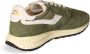 Autry Lage Sneaker van Leer Nylon en Suède Green Heren - Thumbnail 3