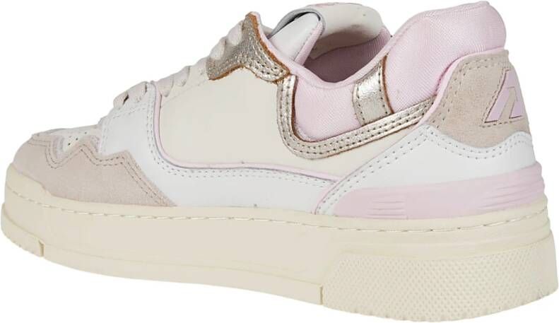 Autry Lage Sneakers Beige Dames