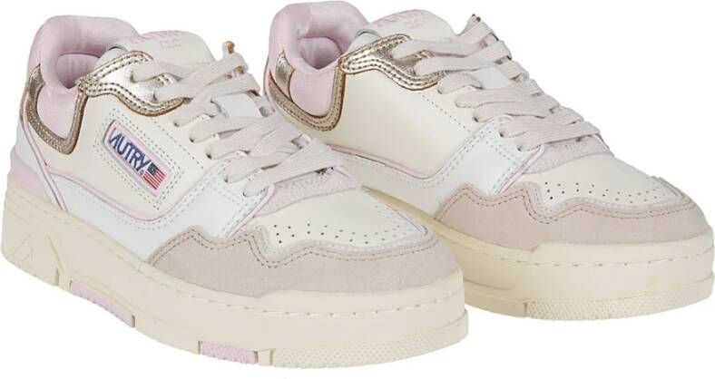 Autry Lage Sneakers Beige Dames