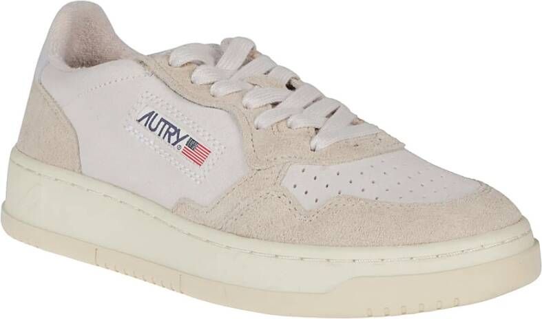 Autry Lage Sneakers Beige Dames