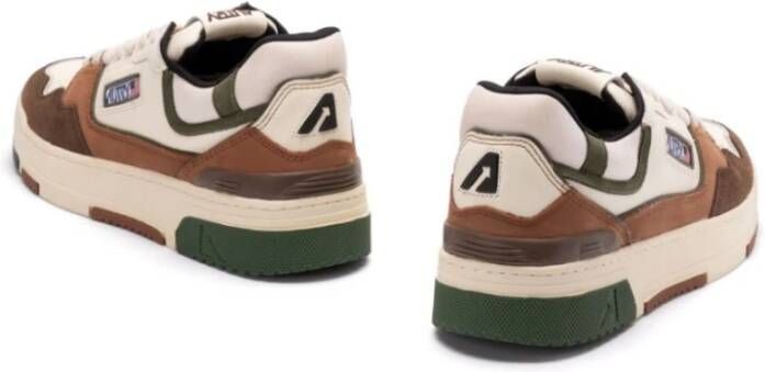 Autry Lage Sneakers in Ebony Mil Multicolor Heren