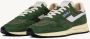 Autry Lage Sneakers in Militaire Stijl van Nylon en Suède Green Heren - Thumbnail 11