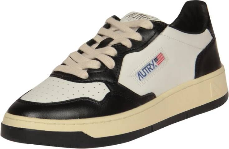 Autry Lage Sneakers Medalist Stijl Black Heren