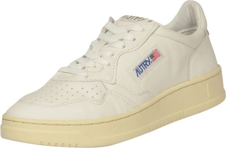 Autry Lage Sneakers Medalist Stijl White Heren