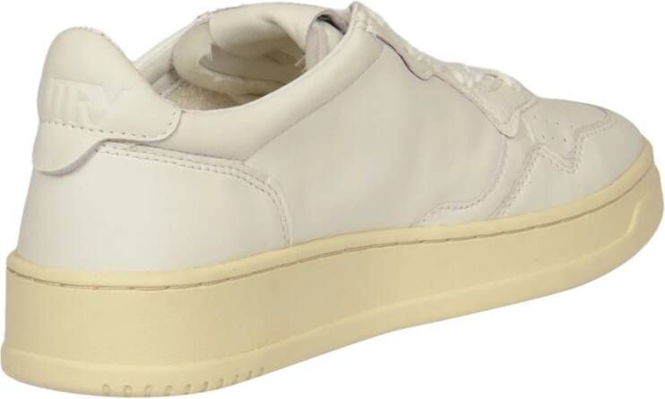 Autry Lage Sneakers Medalist Stijl White Heren