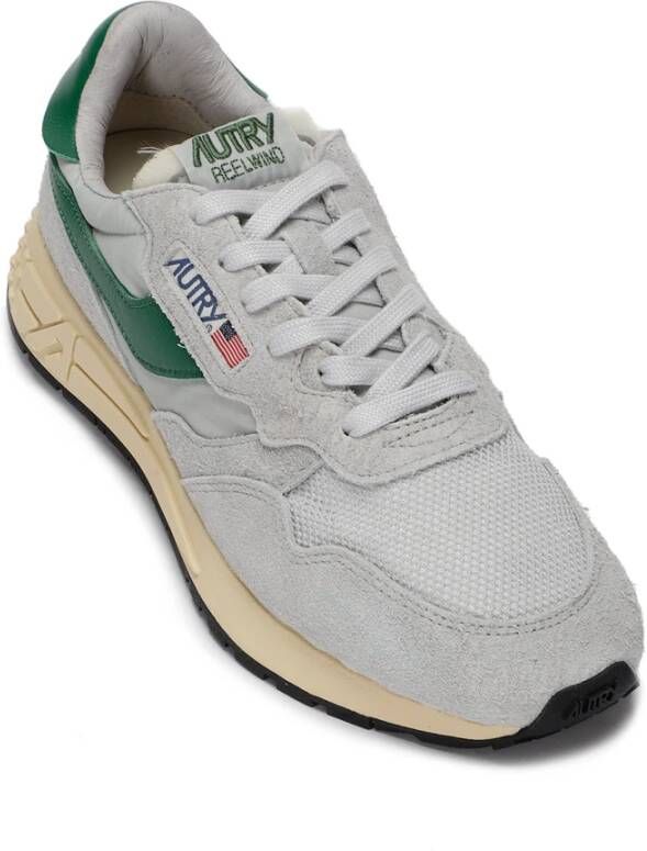 Autry Lage sneakers met logo detail Gray Heren