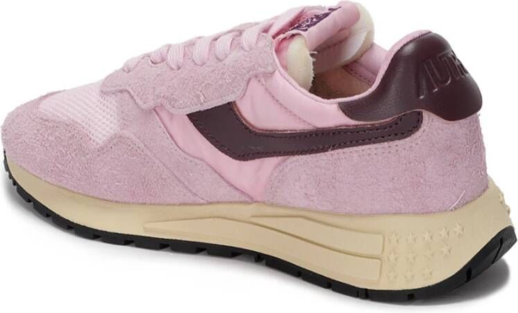 Autry Lage sneakers met logo detail Pink Dames