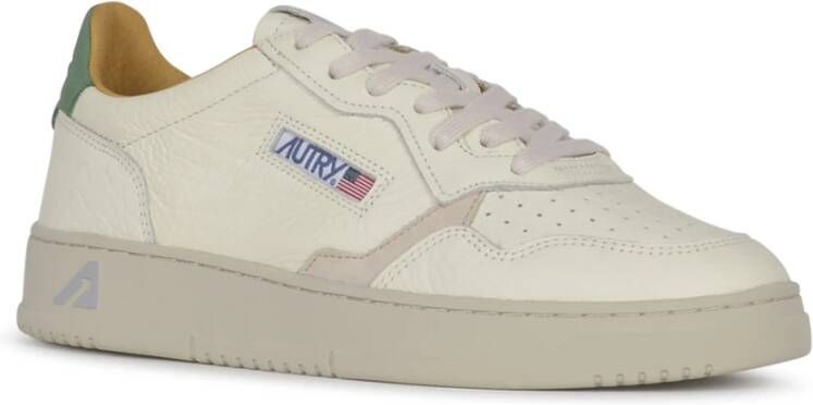 Autry Lage Sneakers met Medialist Design Beige Heren